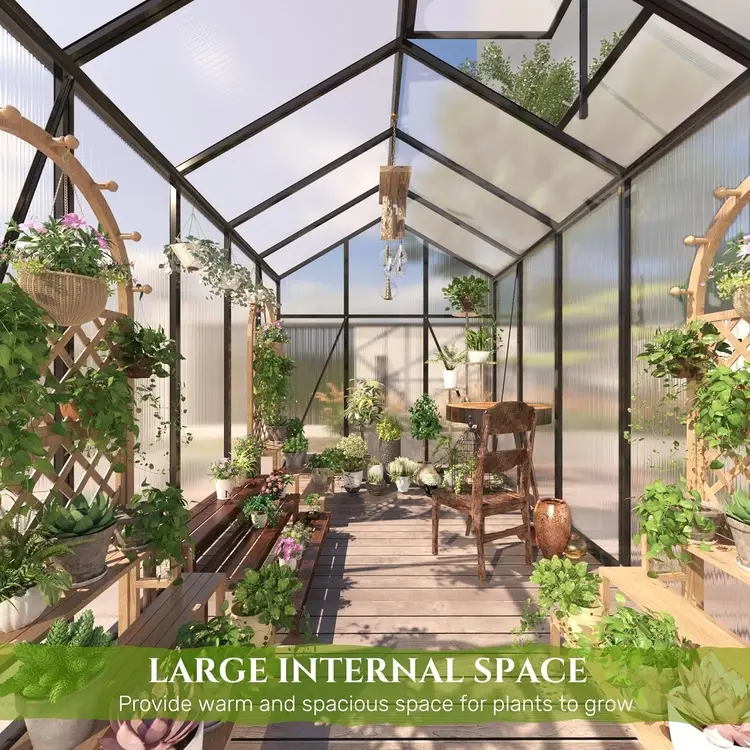 7.2ft high 6x10.2ft greenhouse for outdoors 750x750