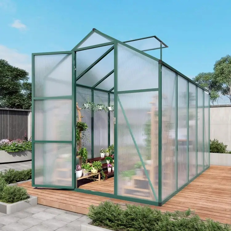 86in high 6x10.2ft greenhouse for outdoors 750x750